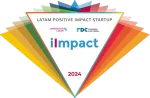 Selo Impact 2024 Innovation Latam e Fundação Dom Cabral - Solução Inovadora e Impacto Social na América Latina